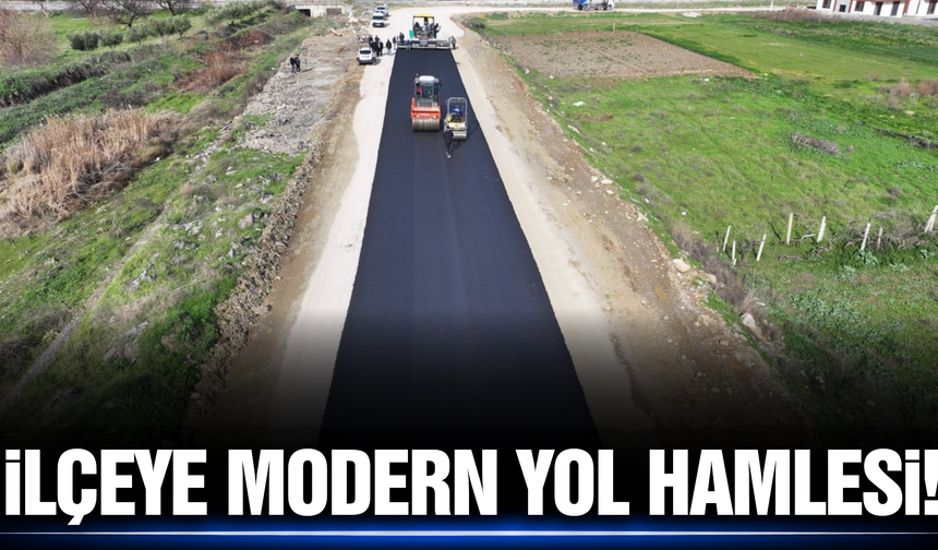 Salihli’de asfalt seferberliği