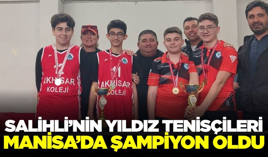 Salihli’nin yıldız raketi Manisa’da 4’te 4 yaptı