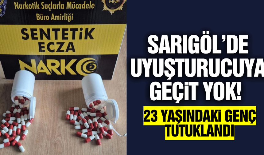 Sarıgöl ve Alaşehir'de zehir tacirlerine darbe!