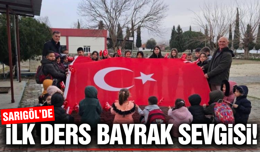 Sarıgöl'de okullarda anlamlı etkinlik!