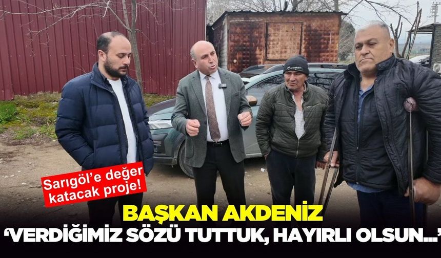 Başkan Akdeniz'den Ahmetağa Mahallesi'ne sosyal tesis ve altyapı müjdesi!