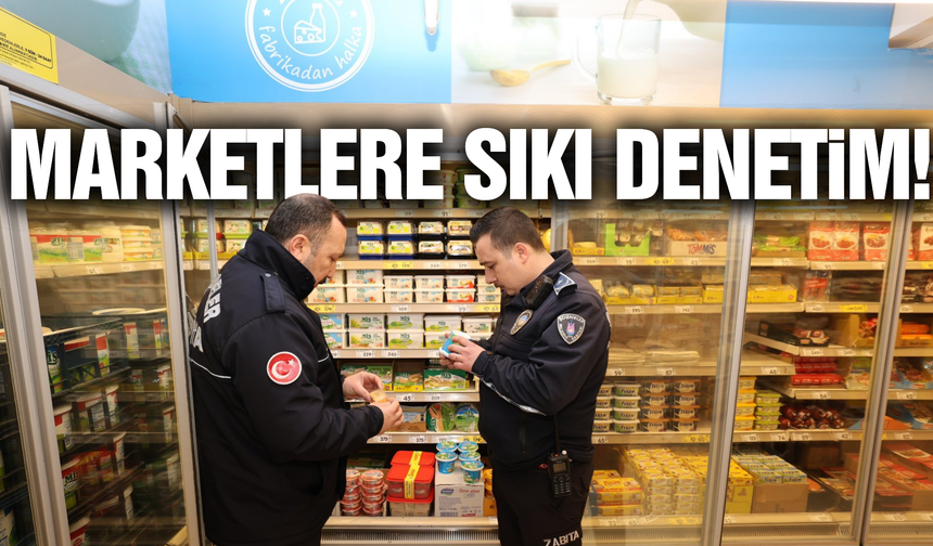 Şehzadeler'de marketler mercek altında!