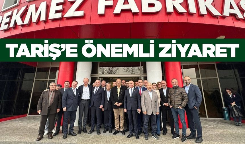 TARİŞ'e Anadolu Grubu'ndan stratejik ziyaret