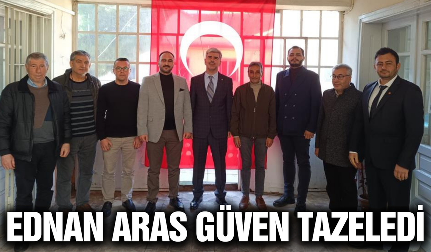 Türk Ocakları Salihli Şubesi’nde Ednan Aras yeniden başkan