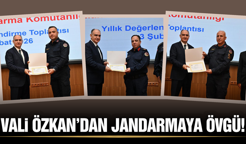Vali Özkan: "Jandarmamız Riski Yöneterek Suçu Önlüyor"