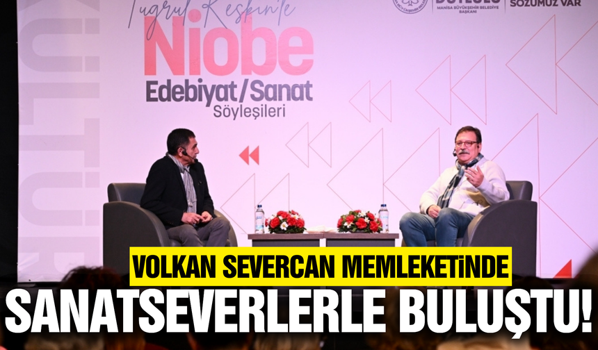 Volkan Severcan Manisa’da sanatseverlerle bir araya geldi