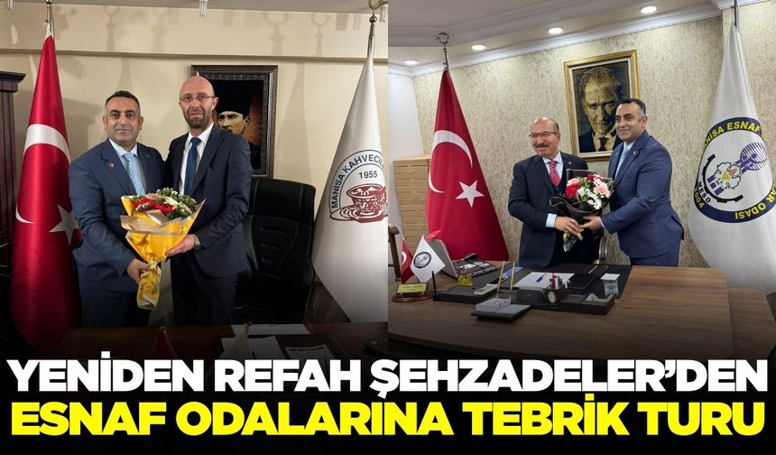 Yeniden Refah’tan Esnaf Odalarına "Hayırlı Olsun" Çıkarması