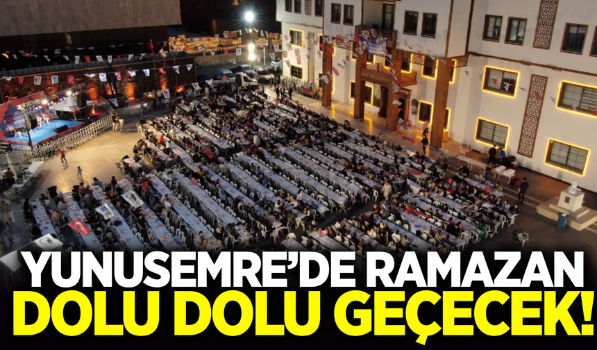 Yunusemre’de Ramazan etkinlikleri başlıyor