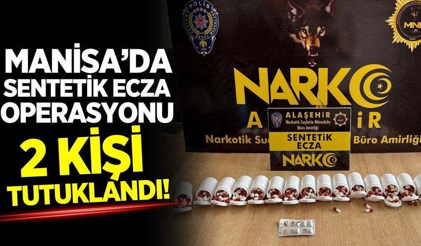 Alaşehir'de operasyon: 2 kişi tutuklandı