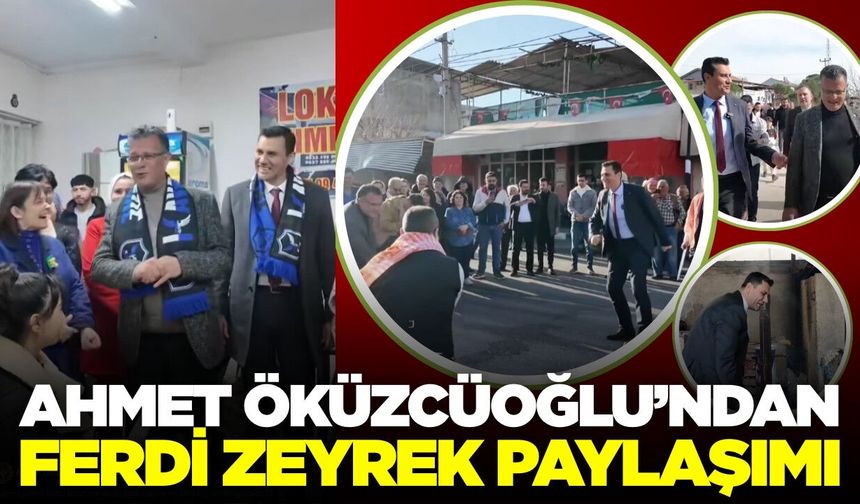 Ahmet Öküzcüoğlu'ndan duygulandıran paylaşım