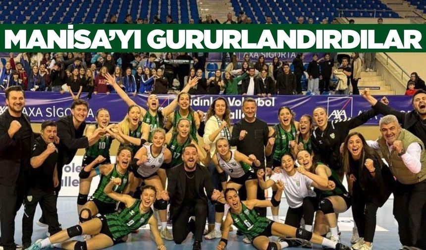 Akhisar Kadın Voleybol Takımı'ndan büyük başarı