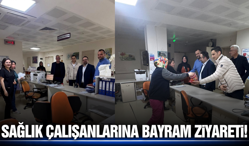 Alaşehir Devlet Hastanesi’nde Bayram Mesaisi!