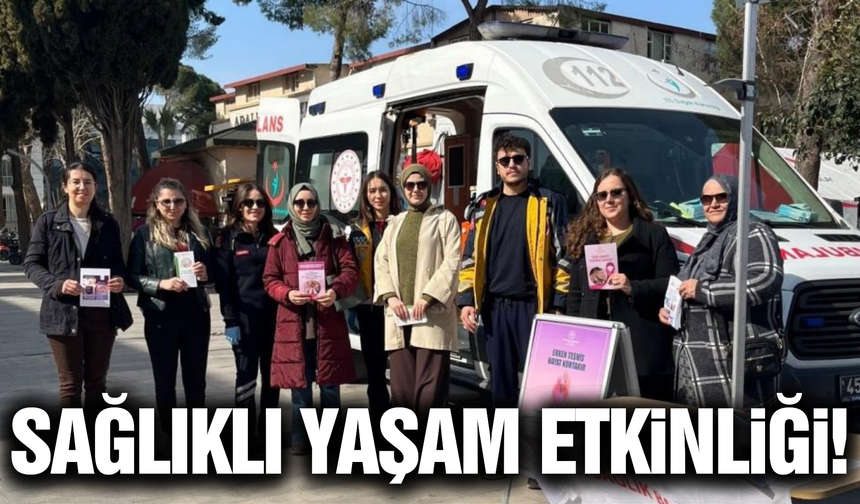 Alaşehir’de Dünya Obezite Günü’nde sağlıklı yaşam farkındalığı