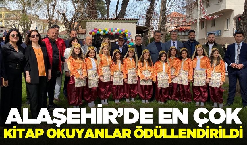 Alaşehir'de Kütüphane Haftası etkinlikle kutlandı