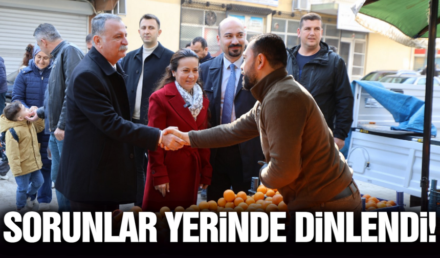 Başkan Balaban ve CHP'li Özalper'den Muradiye çıkarması!