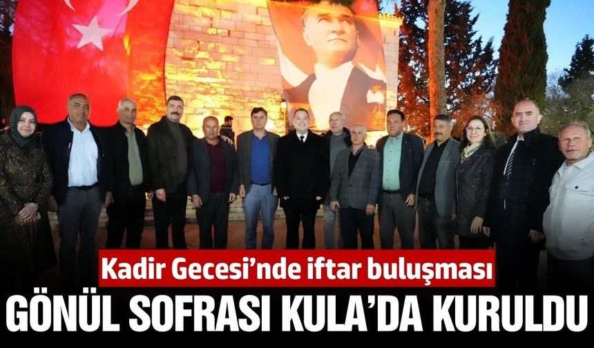 Başkan Dutlulu vatandaşlar ile iftar sofrasında buluştu
