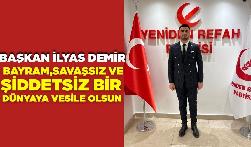 Başkan Demir'den Ramazan Bayramı mesajı!