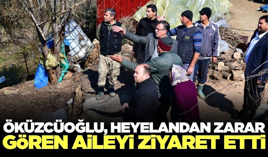 Başkan Öküzcüoğlu'ndan geçmiş olsun ziyareti