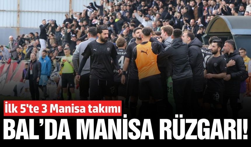 Bölgesel Amatör Lig'i Manisa takımları domine ediyor