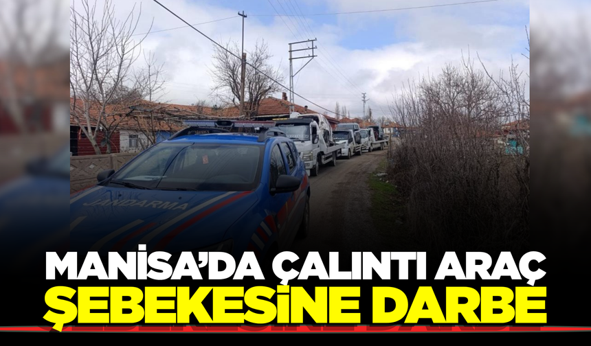 Dev Operasyon Manisa'ya Uzandı!