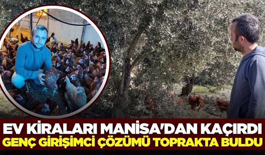 Ev kiraları Manisa'dan kaçırdı, çiftlik kurdu!