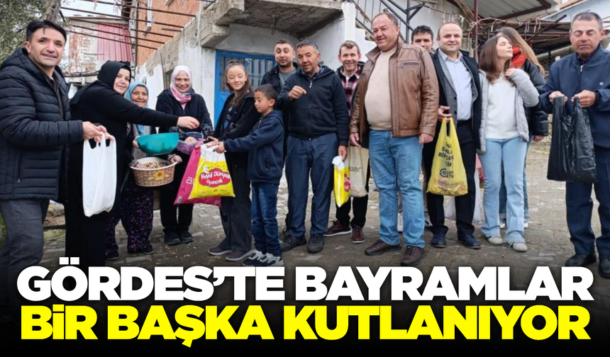 Gördes'te Yüzyıllık Bayram Mirası