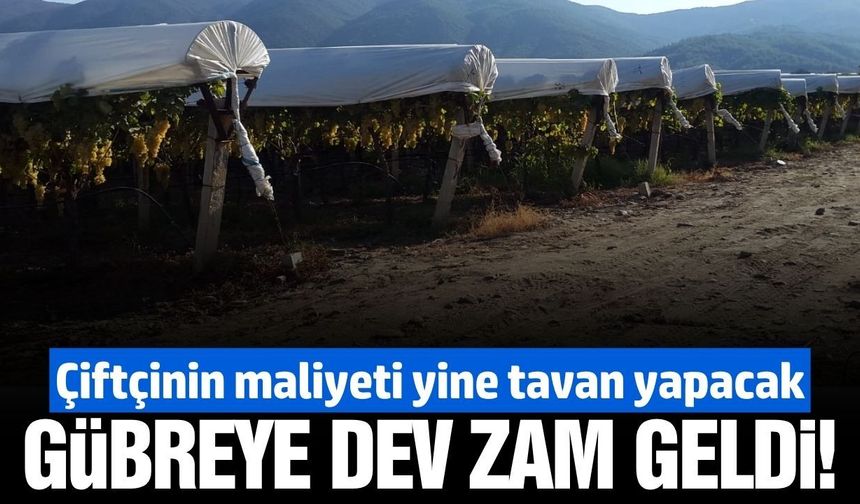 Gübre fiyatları tavan yaptı: Çiftçiye 'bahar' yine gelmedi