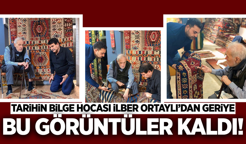 İlber Ortaylı'dan geriye Manisa'daki görüntüleri kaldı!