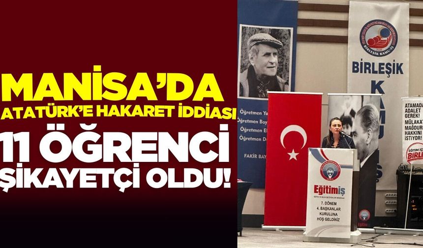 Manisa'da Atatürk'e hakaret iddiası: Başkan Özbay'dan sert çıkış