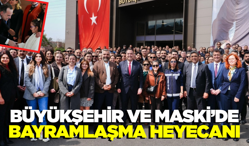 Manisa Büyükşehir Belediyesi'nde Bayramlaşma Töreni