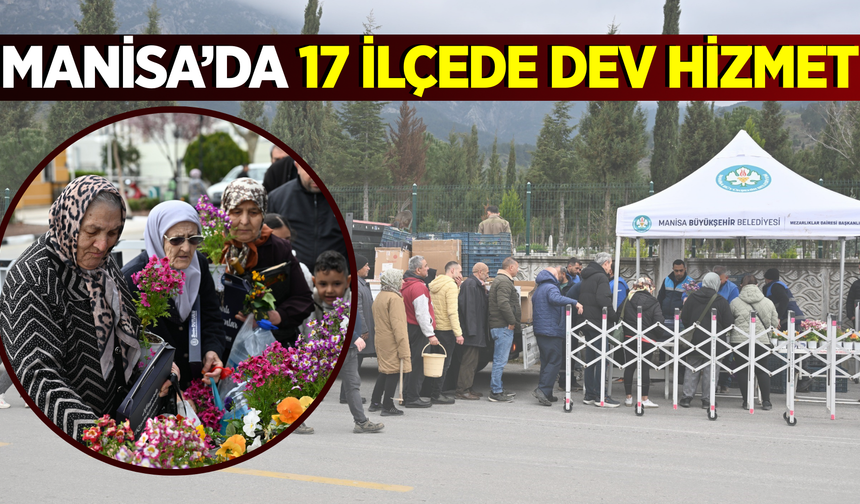 Manisa Büyükşehir'den Kabir Ziyaretlerine Anlamlı Destek