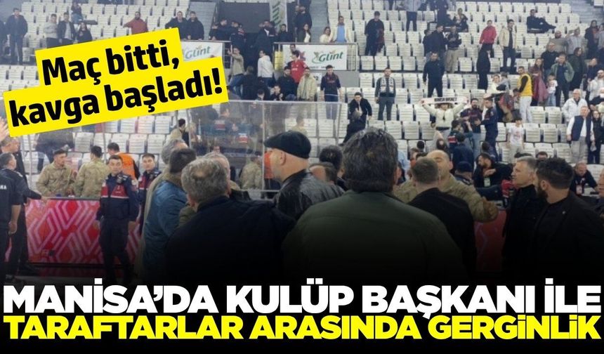 Manisa kazandı, başkan çileden çıktı!