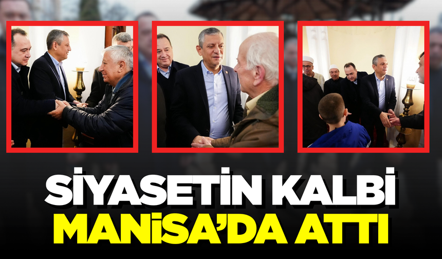 Manisa'da Bayram Namazı Sonrası Kritik Açıklamalar