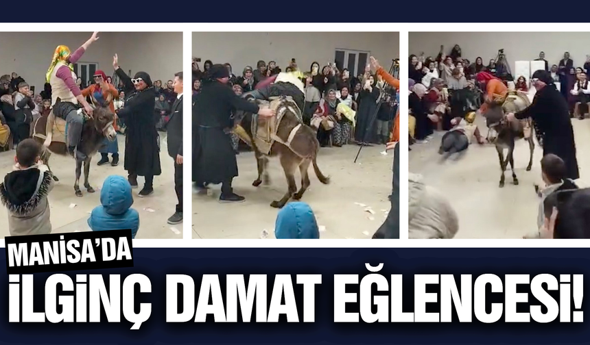 Manisa'da böyle kına gecesi görülmedi!