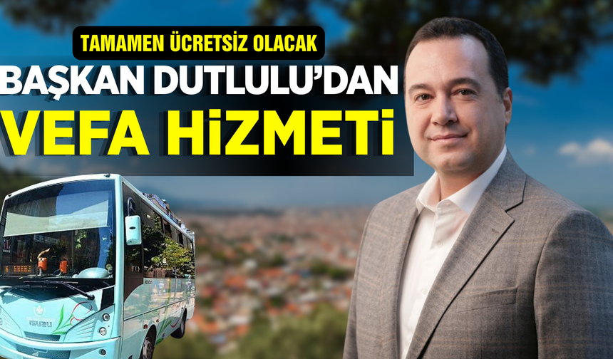 Manisa'da Mezarlıklara Ücretsiz Ulaşım