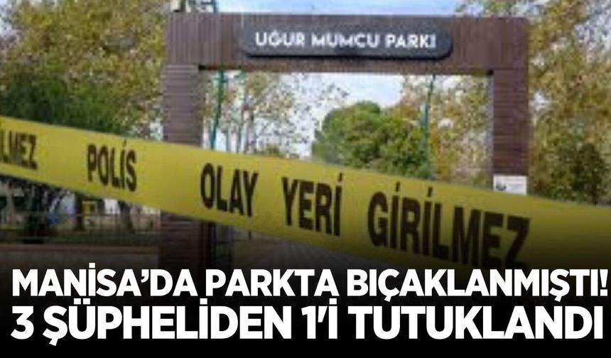 Manisa'da 16 yaşındaki çocuk bıçaklanmıştı olayla ilgili yeni gelişme