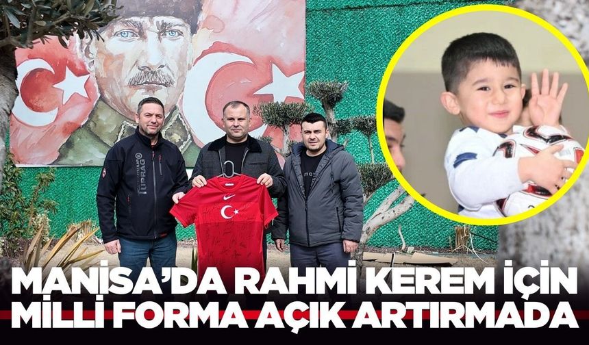 Manisa'da DMD hastası Rahmi Kerem için seferberlik!