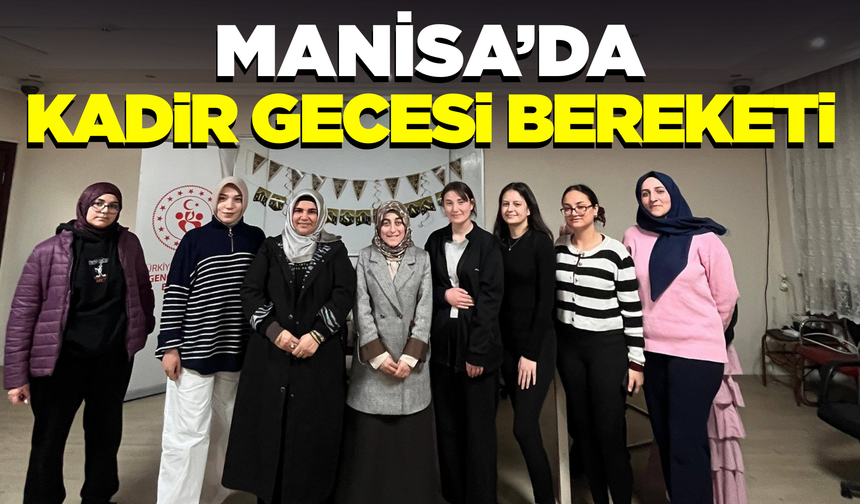 Sarıgöl'de Unutulmaz Kadir Gecesi Programı