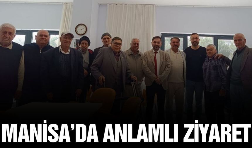 Manisa'da yaşlılar bayramda da unutulmadı