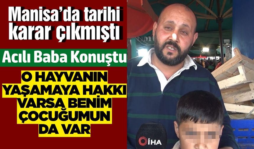 Manisa'daki tarihi karar sonrası, aileden ilk açıklama geldi