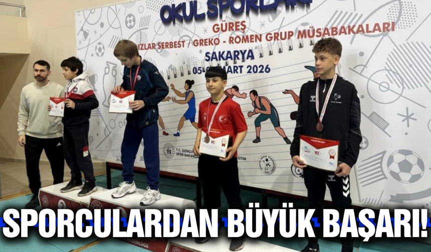 Manisalı sporculardan Sakarya'da büyük başarı!