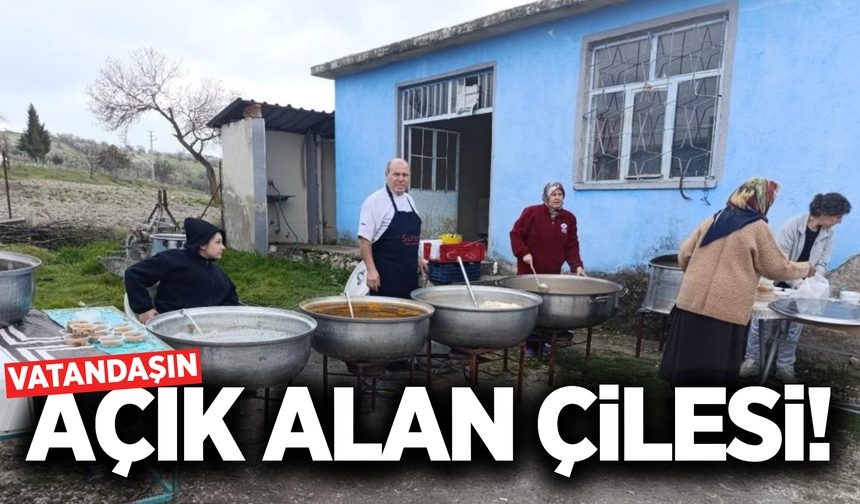 Manisa'nın ilçesinde vatandaşın açık alan çilesi!