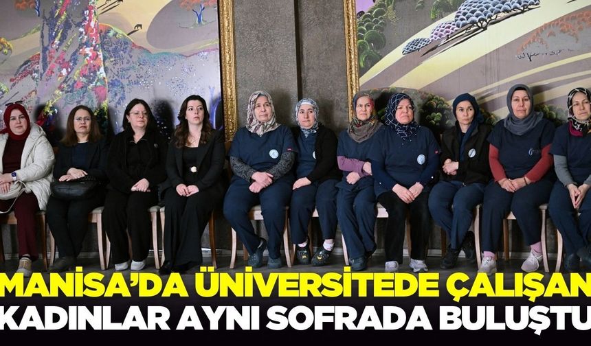 MCBÜ’de 8 Mart'a özel kadın çalışanlar bir araya geldi!