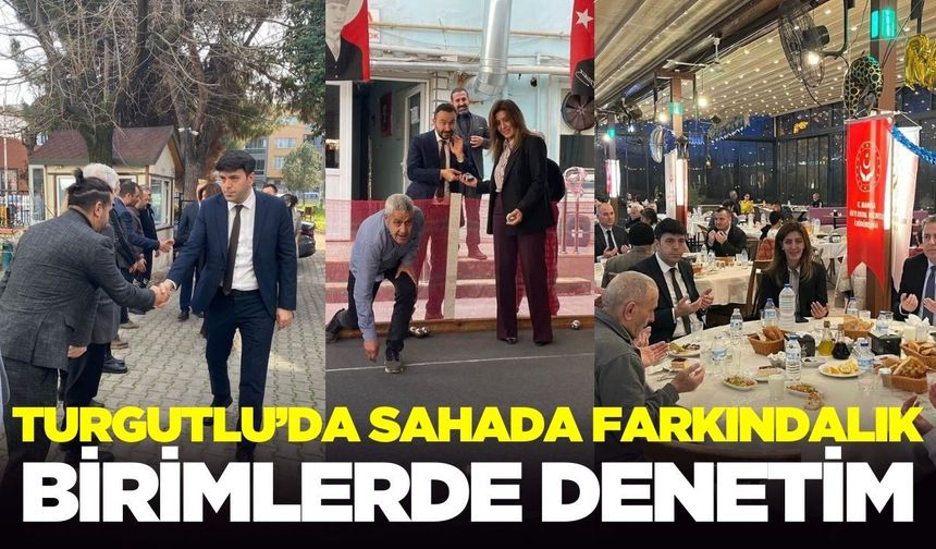 Kuduret Gültaş'tan Turgutlu'da bir dizi ziyaret