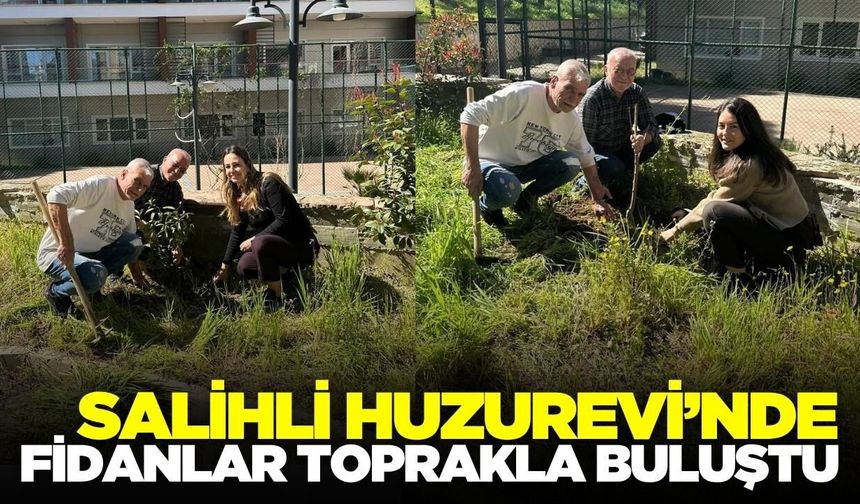 Salihli Huzurevi’nde çifte kutlama!