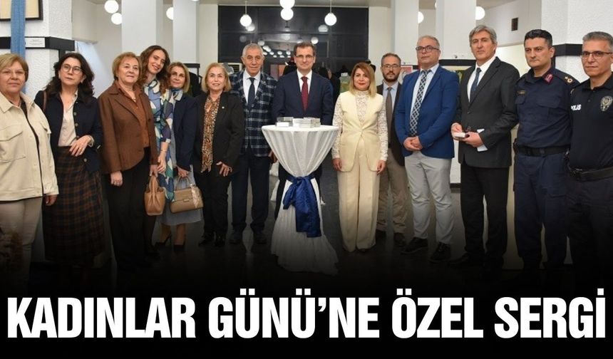 Salihli’de Dünya Kadınlar Günü’ne özel uluslararası sergi açıldı