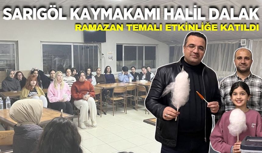 Kaymakam Halil Dalak, Geleneksel lezzetleri tattı!