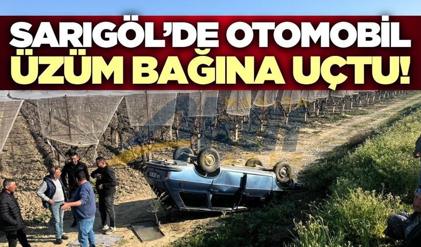 Sarıgöl'de hatalı sollama kazaya davetiye çıkardı!