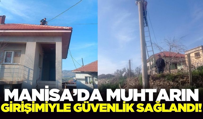 Muhtar Torun açıkladı: Sarıgöl'de güvenlik adımı