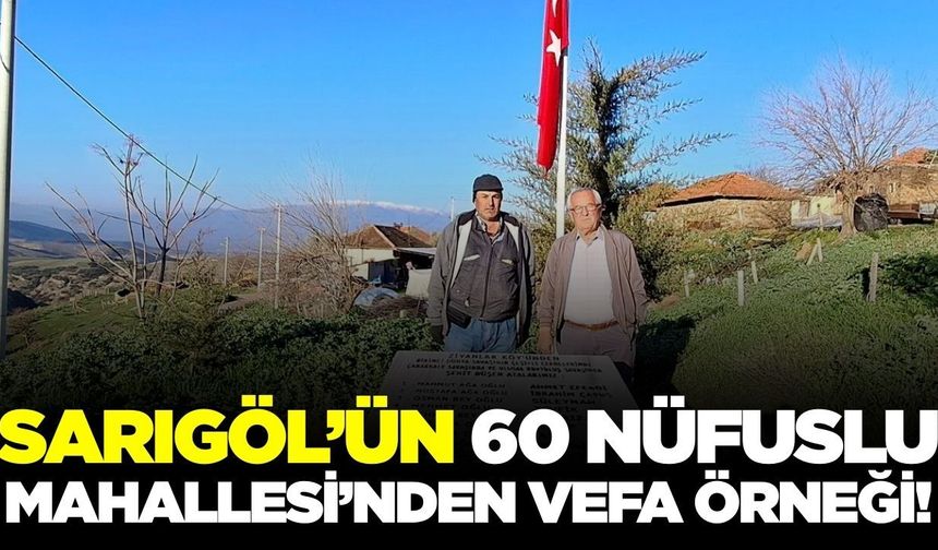 Sarıgöl'de gönül köprüsü: Düzenli bakımdan geçiyor!